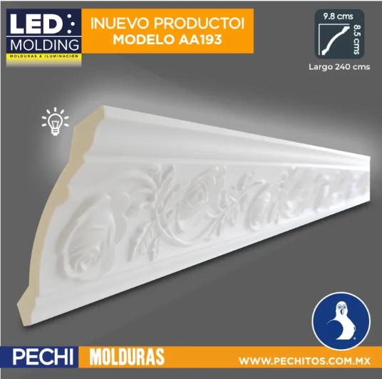 molduras para pared AA193 Iled